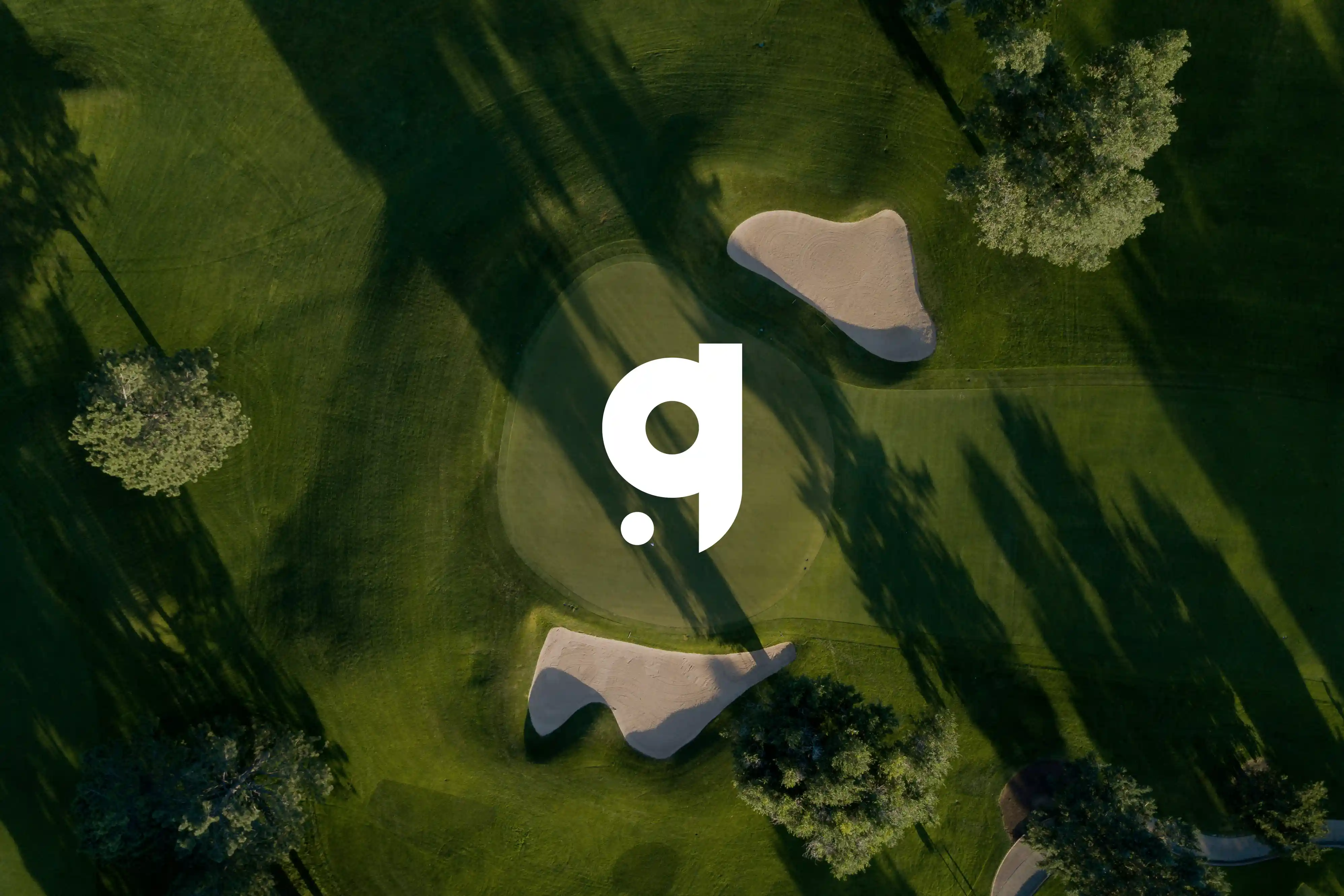 mise en situation du logo de l'art du golf